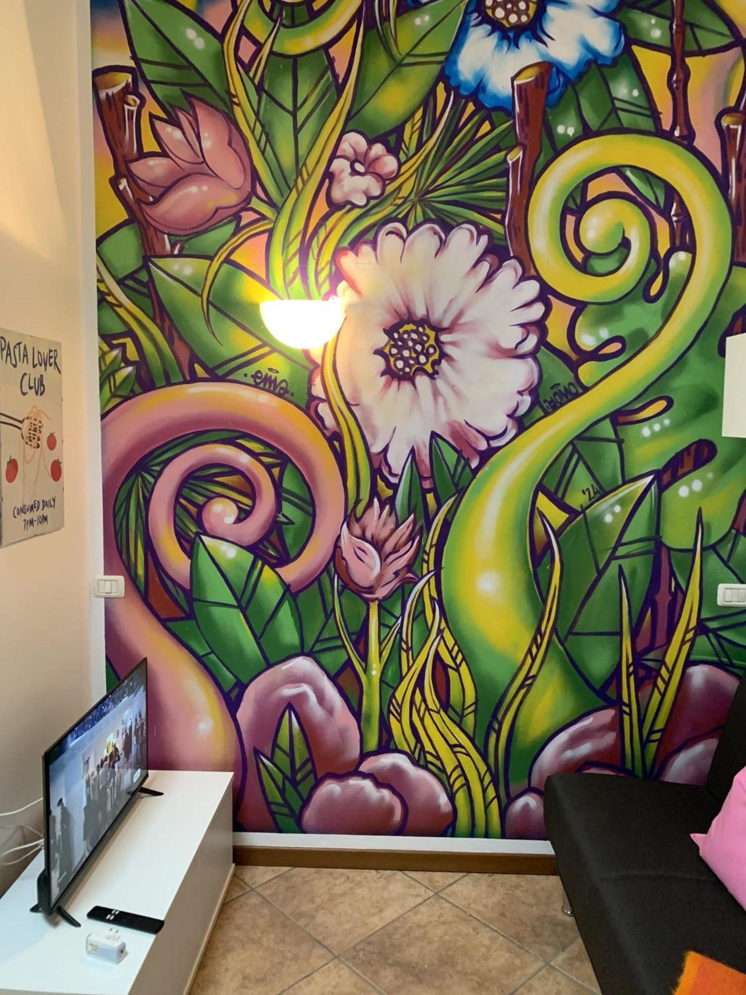 Pati Bilocale - Graffiti'S Apartment Bergamo Exteriér fotografie